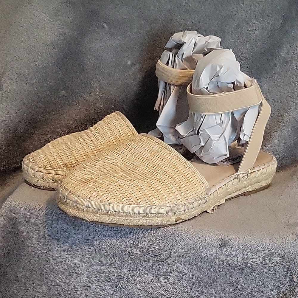 Women's Tan Espadrille Sandals